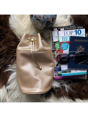 BVLGARI Drawstring Bucket Bag